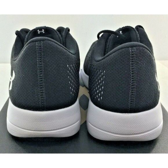 Men's Under Armour Rapid Black Athletic Shoes NEW - Picture 4 of 5